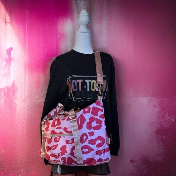 PINK CHEETAH BAG - Picture 3 of 3